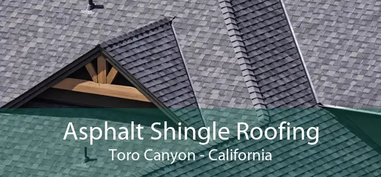 Asphalt Shingle Roofing Toro Canyon - California