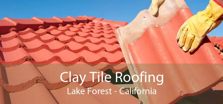 Clay Tile Roofing Lake Forest - California