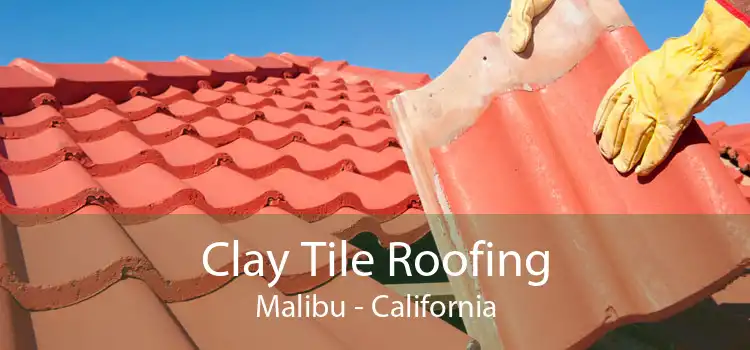 Clay Tile Roofing Malibu - California