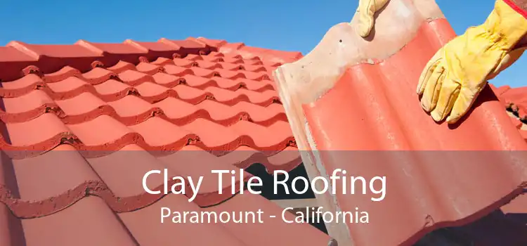 Clay Tile Roofing Paramount - California