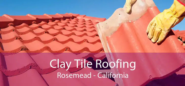 Clay Tile Roofing Rosemead - California