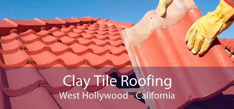 Clay Tile Roofing West Hollywood - California