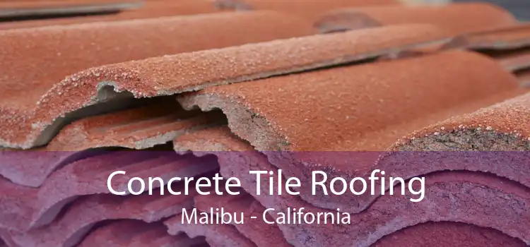 Concrete Tile Roofing Malibu - California