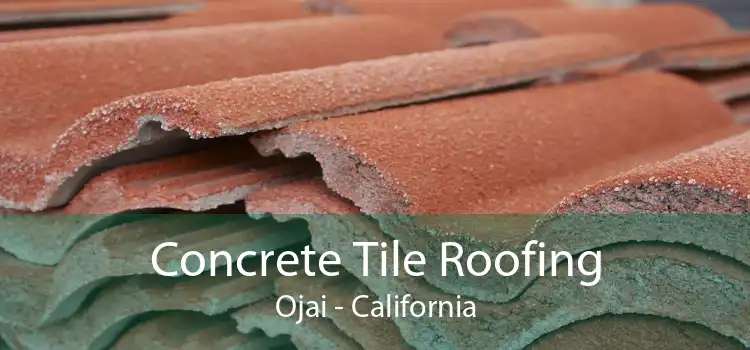 Concrete Tile Roofing Ojai - California