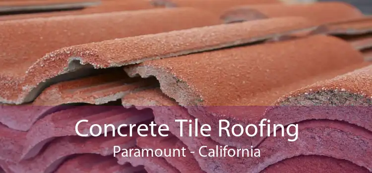 Concrete Tile Roofing Paramount - California