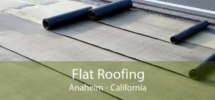 Flat Roofing Anaheim - California