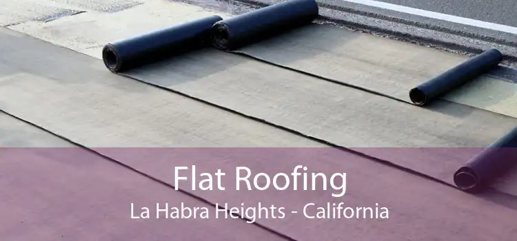 Flat Roofing La Habra Heights - California