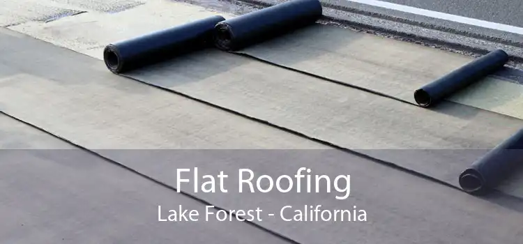 Flat Roofing Lake Forest - California