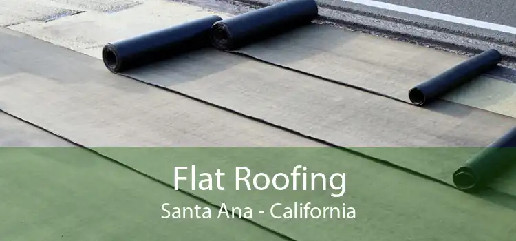 Flat Roofing Santa Ana - California