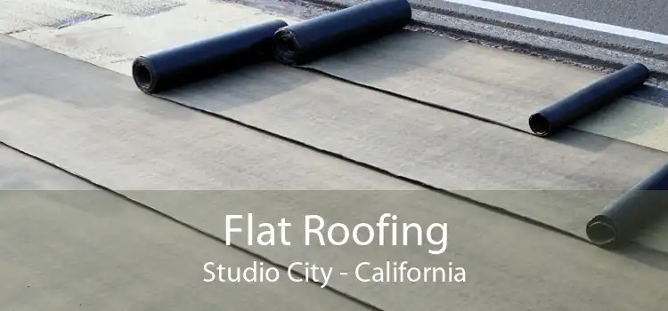 Flat Roofing Studio City - California