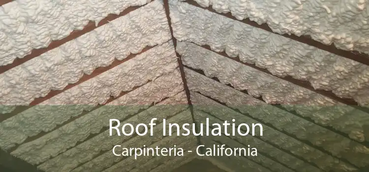 Roof Insulation Carpinteria - California