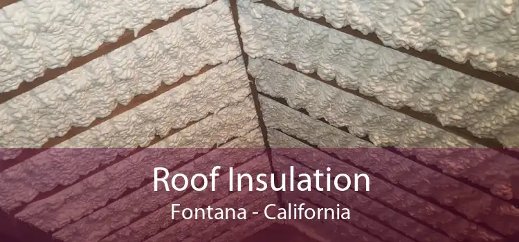 Roof Insulation Fontana - California