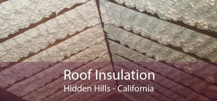 Roof Insulation Hidden Hills - California