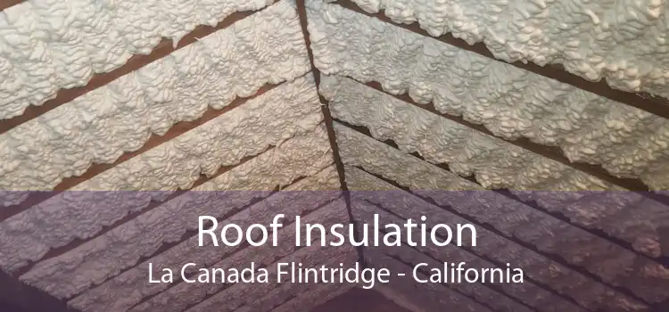 Roof Insulation La Canada Flintridge - California