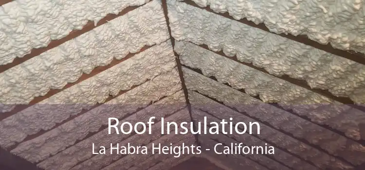 Roof Insulation La Habra Heights - California