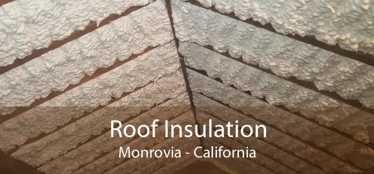 Roof Insulation Monrovia - California