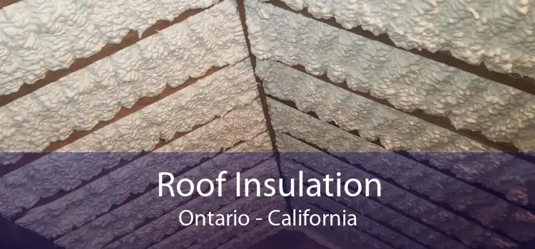 Roof Insulation Ontario - California