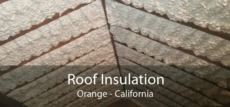 Roof Insulation Orange - California