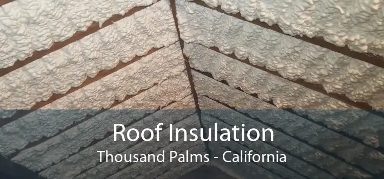 Roof Insulation Thousand Palms - California