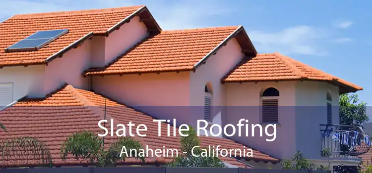 Slate Tile Roofing Anaheim - California