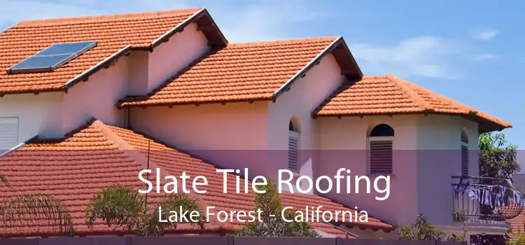 Slate Tile Roofing Lake Forest - California