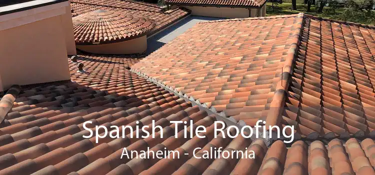 Spanish Tile Roofing Anaheim - California