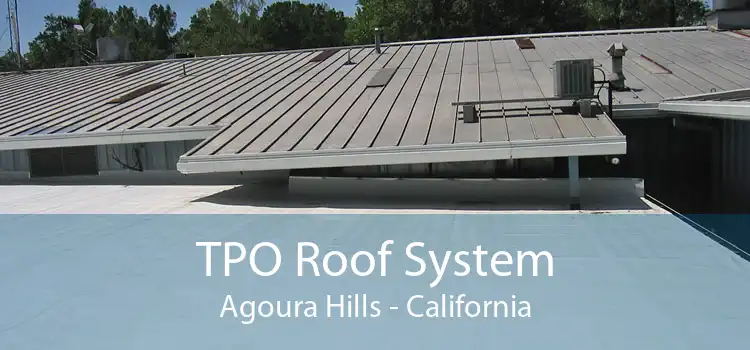 TPO Roof System Agoura Hills - California