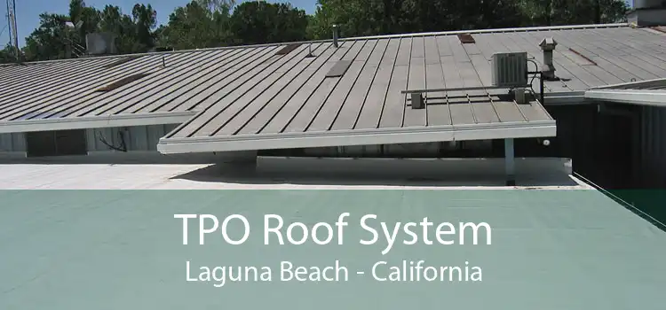 TPO Roof System Laguna Beach - California