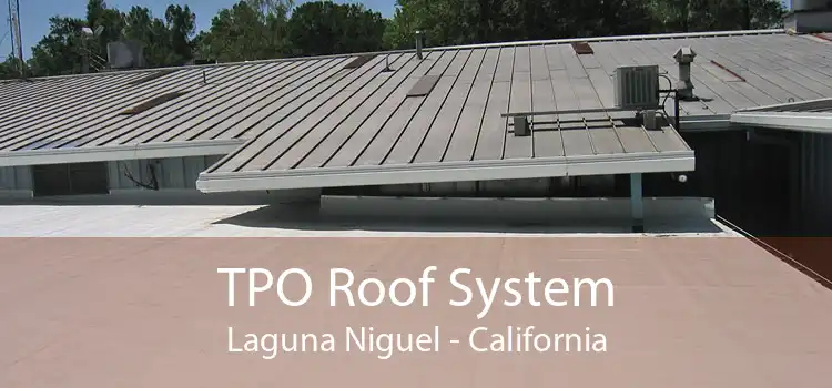 TPO Roof System Laguna Niguel - California