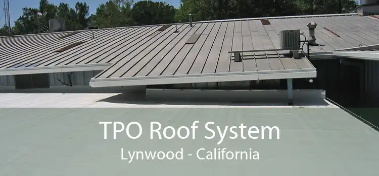 TPO Roof System Lynwood - California