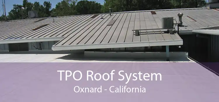 TPO Roof System Oxnard - California