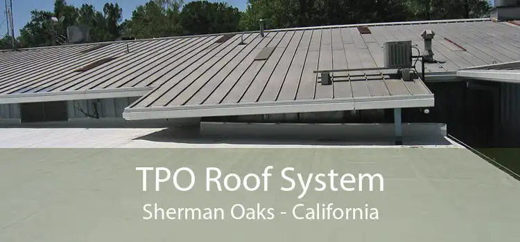 TPO Roof System Sherman Oaks - California