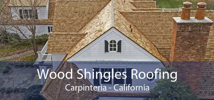 Wood Shingles Roofing Carpinteria - California